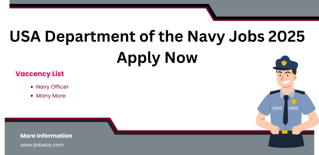 USA Department of the Navy Jobs 2025 Apply Now